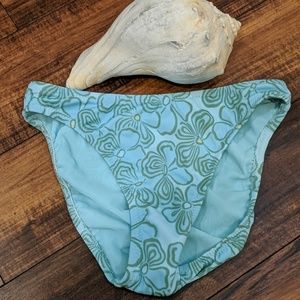 J. Crew Floral Print Bikini Bottom NWOT
